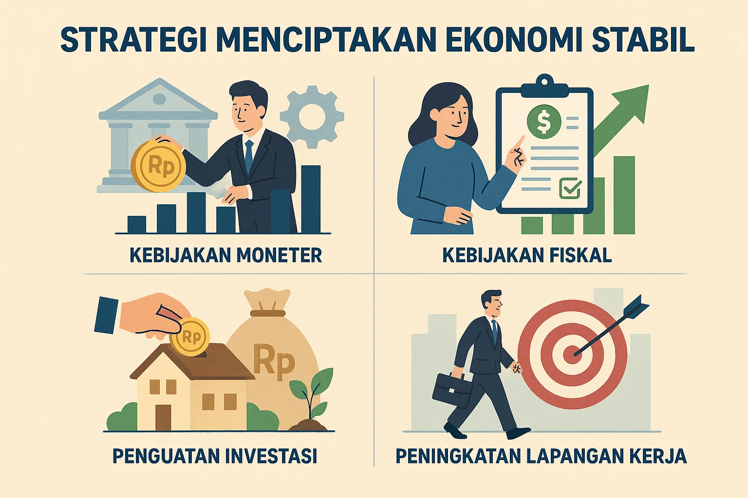 Strategi Menciptakan Ekonomi Stabil