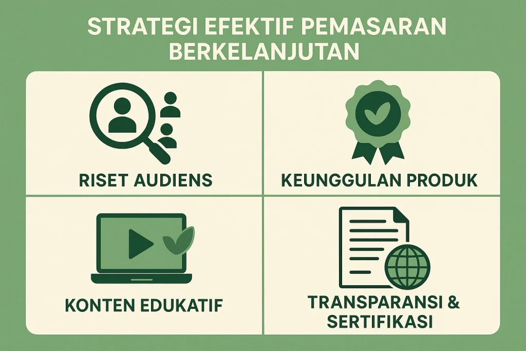 Pemasaran Berkelanjutan: Strategi Efektif untuk Era Modern